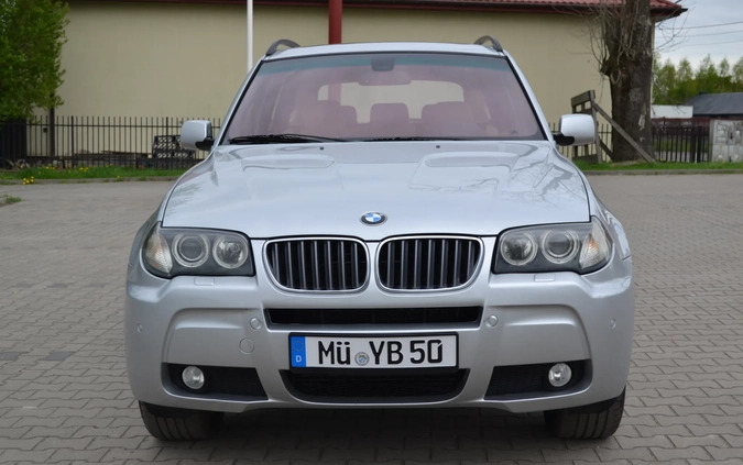 BMW X3 cena 36500 przebieg: 240000, rok produkcji 2007 z Radom małe 562